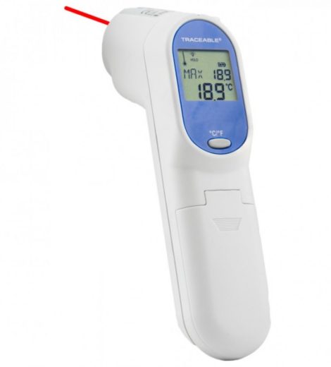 Termometro ad infrarossi certificato treaceble
