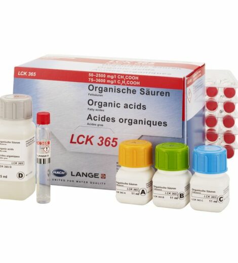 Kit Acidi Organici 50-2.500 Mg/l 25 analisi Lck 365