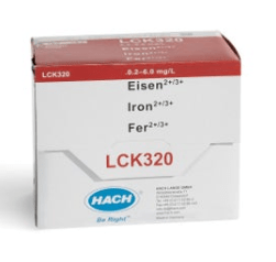 Kit Ferro (II/III) 0,2 - 6,0 mg/l